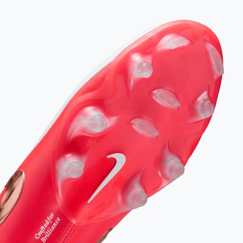Vyriški futbolo bateliai Nike Tiempo Maestro Elite White/Bright Crimson/Blur 5