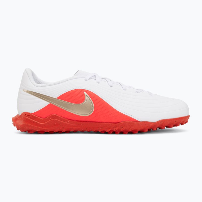 Vyriški futbolo bateliai Nike Tiempo Maestro Club White/Bright Crimson/Blur 2