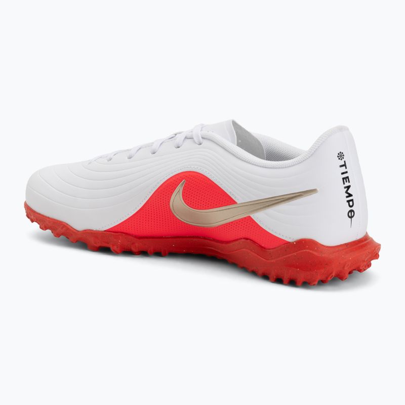 Vyriški futbolo bateliai Nike Tiempo Maestro Club White/Bright Crimson/Blur 3