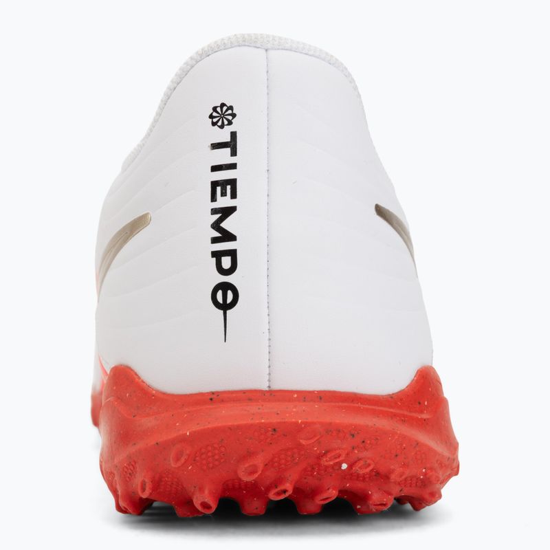 Vyriški futbolo bateliai Nike Tiempo Maestro Club White/Bright Crimson/Blur 6