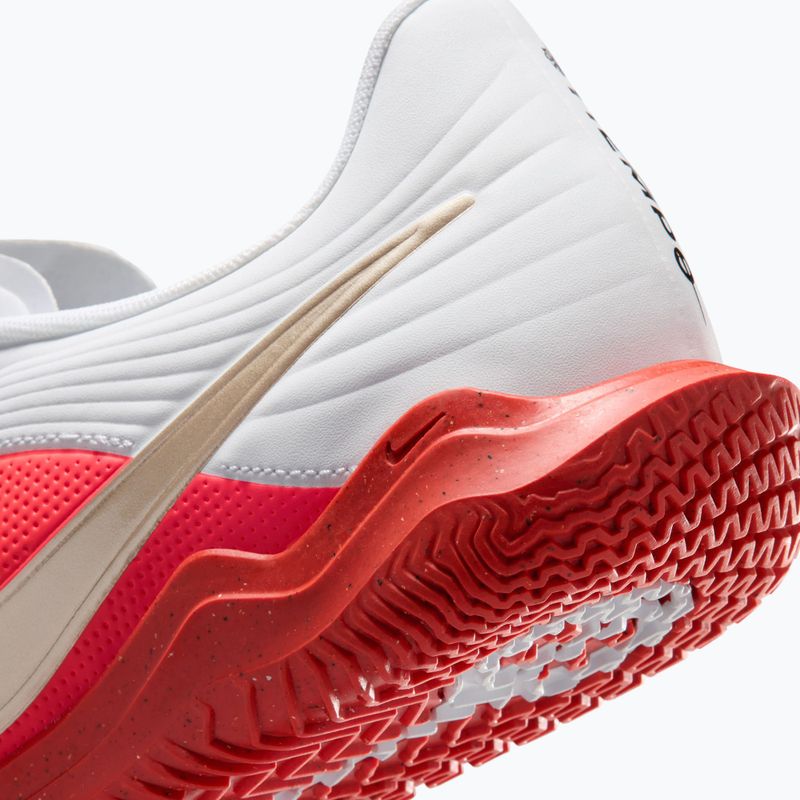 Vyriški futbolo bateliai Nike Tiempo Maestro Club white/bright crimson/blur 6