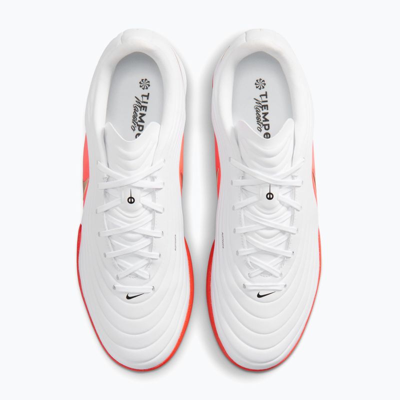 Vyriški futbolo bateliai Nike Tiempo Maestro Academy white/bright crimson/blur 3