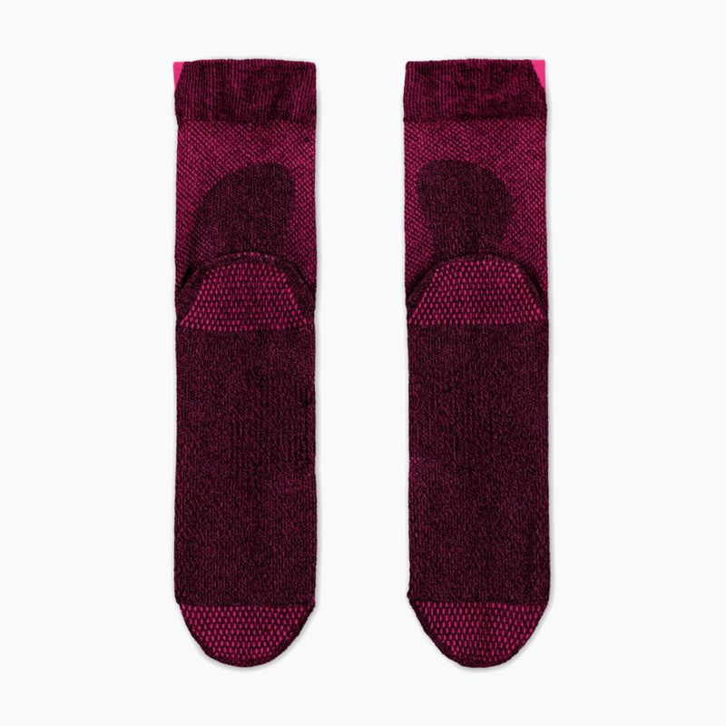 Kojinės Nike Run Lightweight Micro Crew Black/Hyper Pink/Hyper Pink 3