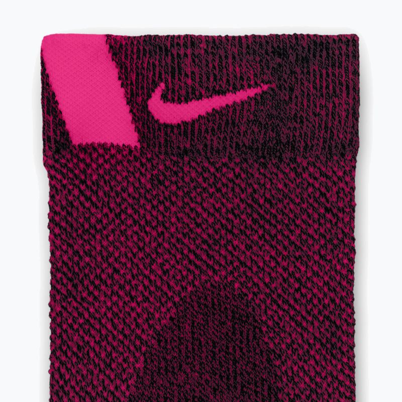 Kojinės Nike Run Lightweight Micro Crew Black/Hyper Pink/Hyper Pink 4