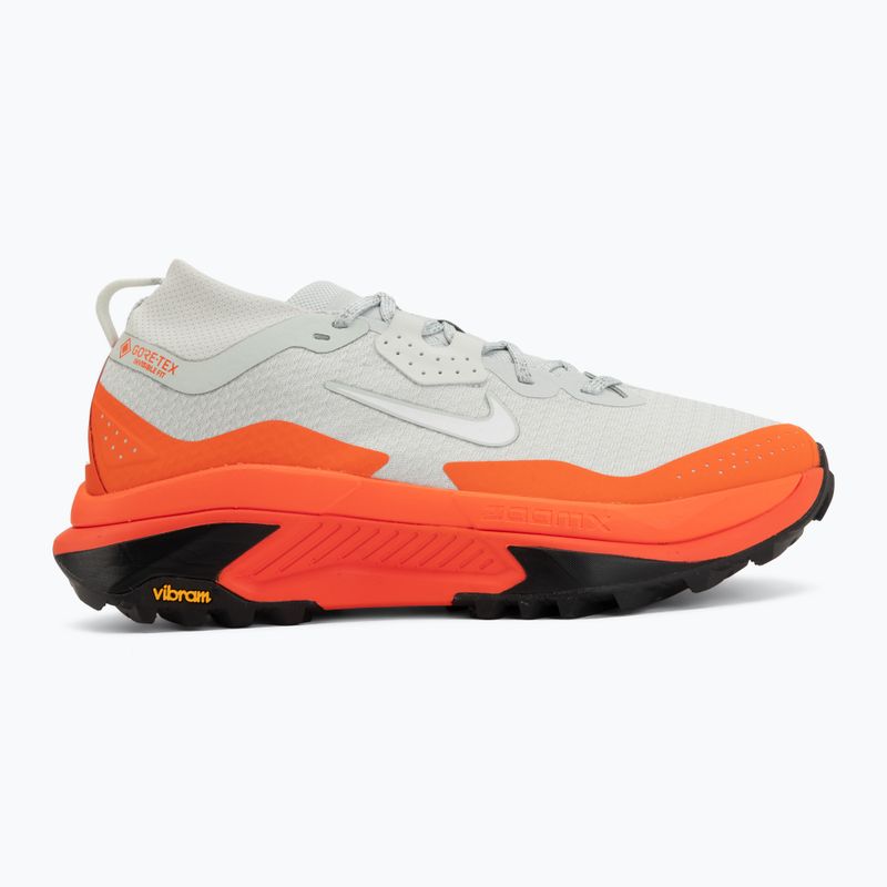 Vyriški bėgimo batai Nike ACG Zegama Trail GORE-TEX light silver/safety orange/summit white 2