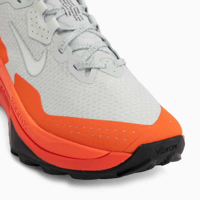 Vyriški bėgimo batai Nike ACG Zegama Trail GORE-TEX light silver/safety orange/summit white 7