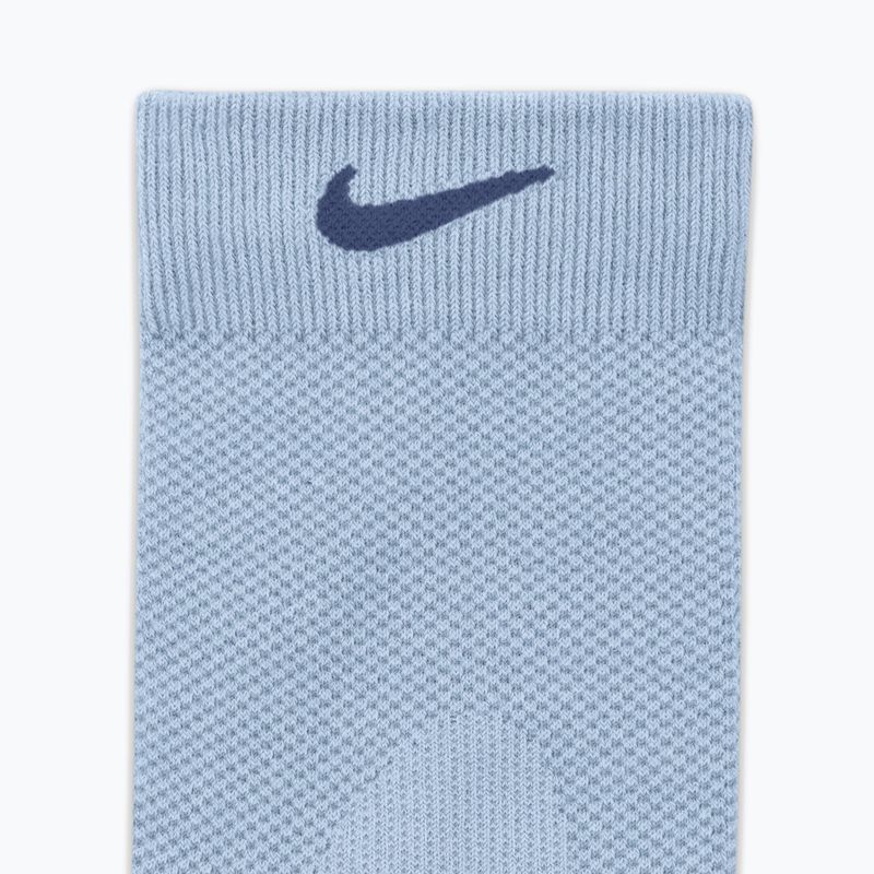 Kojinės Nike Run Lightweight Crew hydrogen blue/mystic navy/mystic navy 4