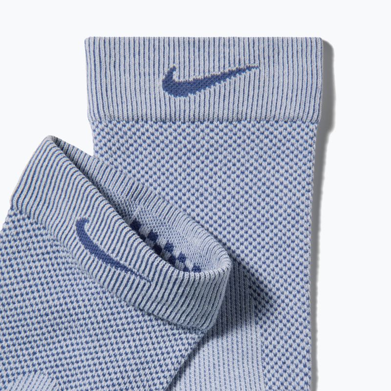 Kojinės Nike Run Lightweight Micro Crew Hydrogen Blue/Mystic Navy/Mystic Navy 2