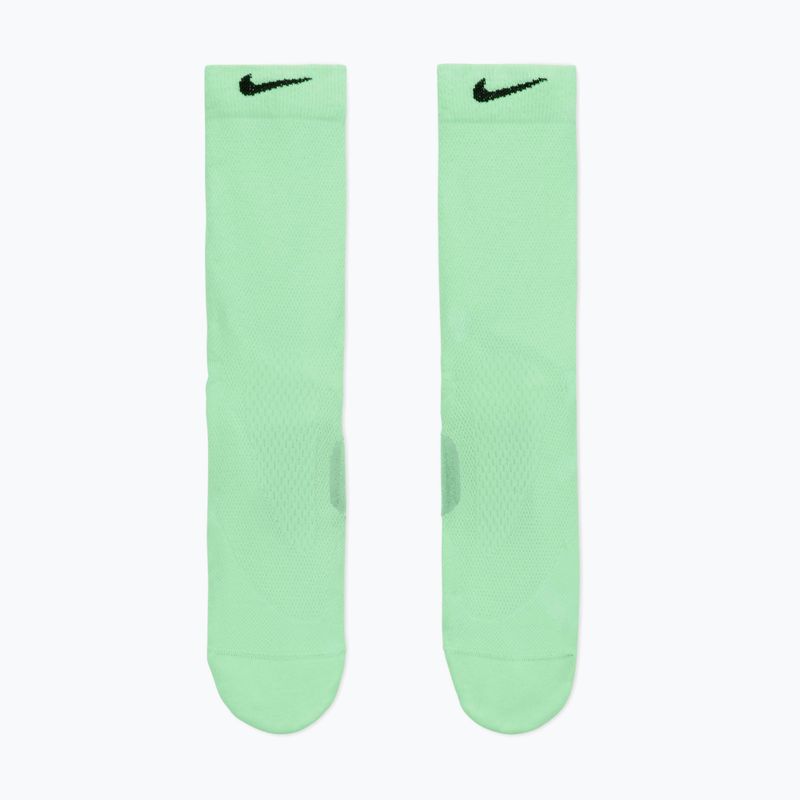 Kojinės Nike Run Midweight Crew cucumber calm/black/black 2