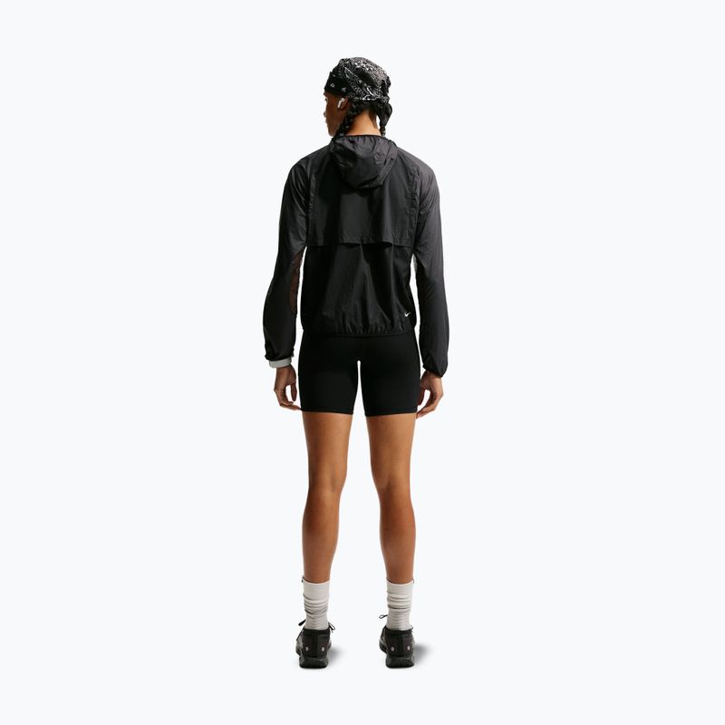 Moteriška bėgimo striukė Nike ACG „Aireez“ juoda/juoda/sniego baltumo 3