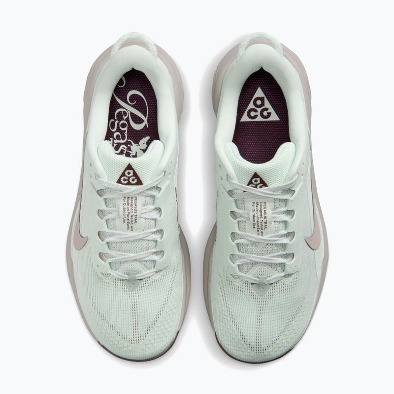 Moteriški bėgimo batai Nike ACG Pegasus Trail barely green/light bone/silver lilac 5