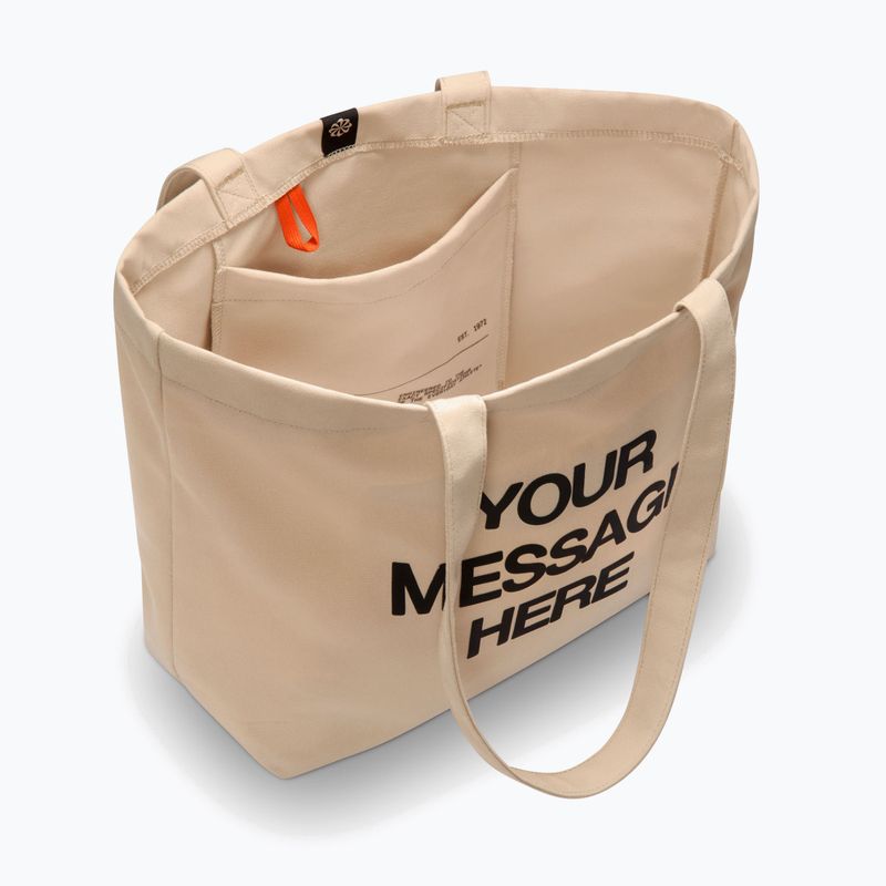 Krepšys Nike Heritage "Your Message Here" Tote 22 l oatmeal/safety orange/safety orange 4