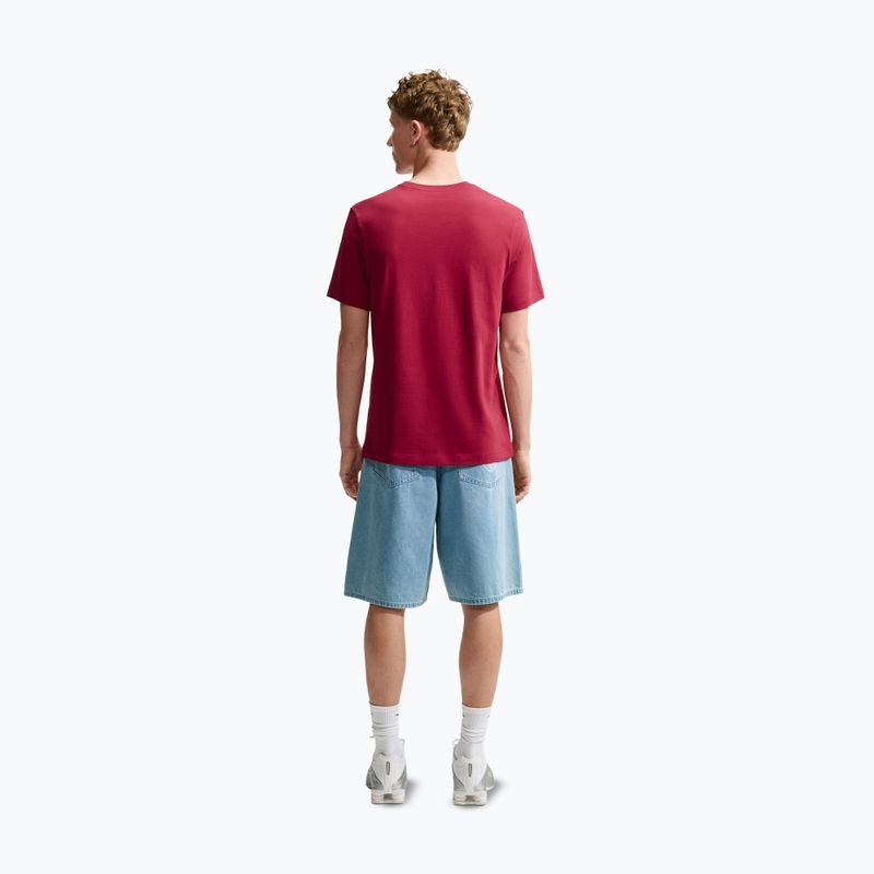 Vyriški marškinėliai Nike Sportswear Club tough red/football blue 4
