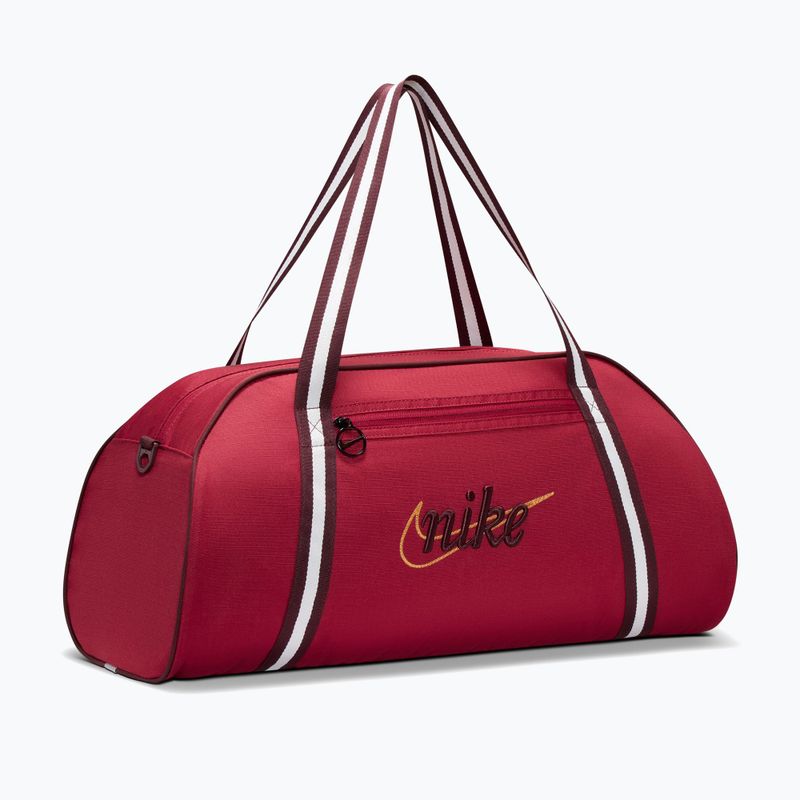 Moteriškas treniruočių krepšys Nike Gym Club Retro 24 l tough red/mystic dates/mystic dates 2