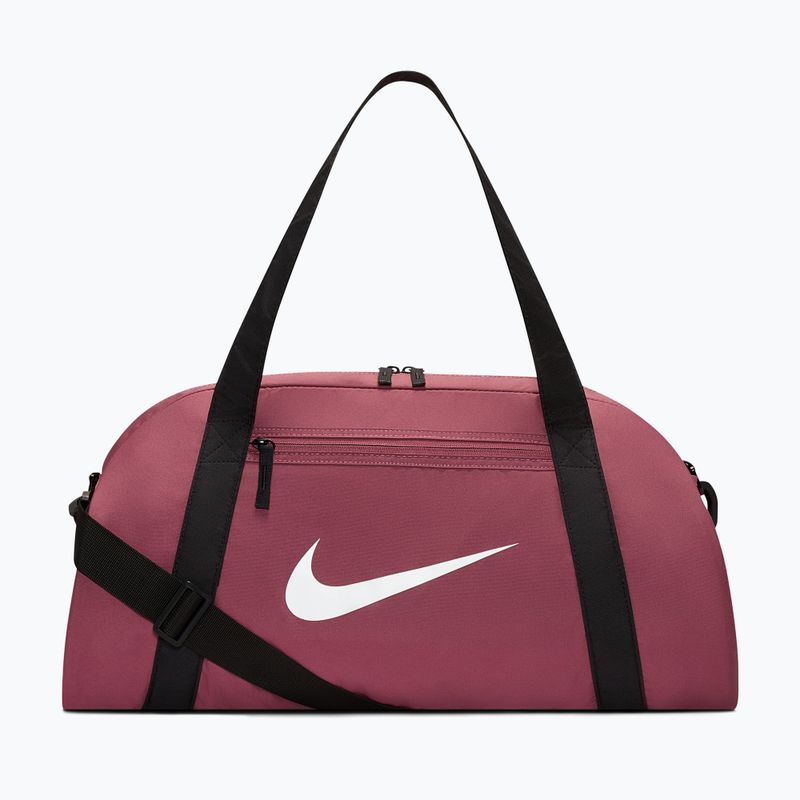Moteriškas treniruočių krepšys Nike Gym Club 24 l pink smoke/black/white