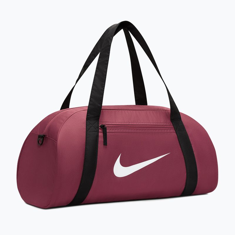 Moteriškas treniruočių krepšys Nike Gym Club 24 l pink smoke/black/white 2