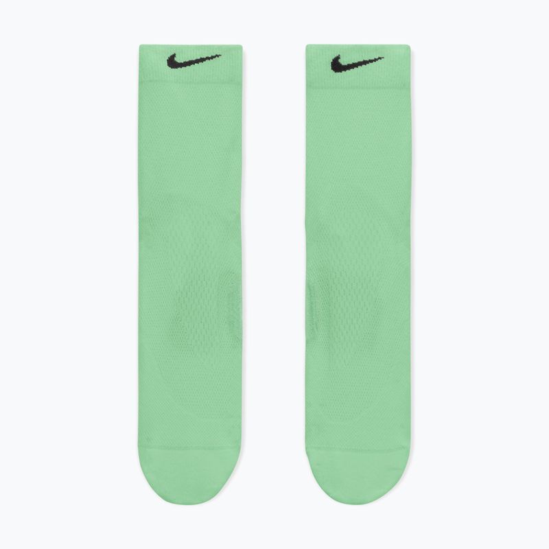 Kojinės Nike Run Midweight Micro Crew cucumber calm/black/black 2