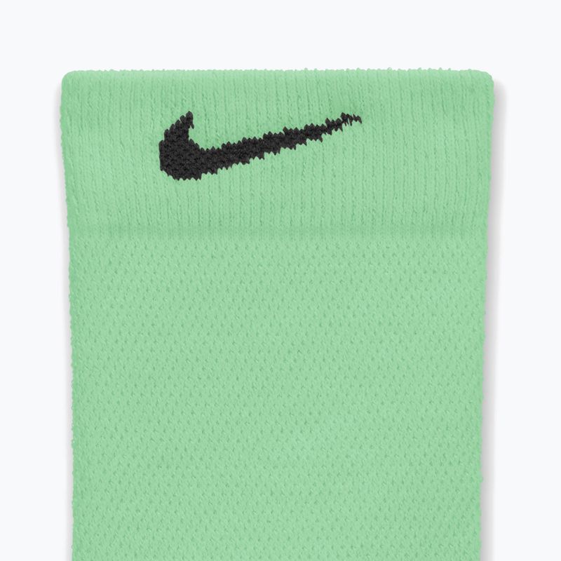 Kojinės Nike Run Midweight Micro Crew cucumber calm/black/black 4