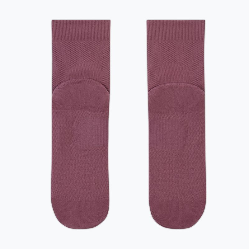 Kojinės Nike Run Midweight Micro Crew pink smoke/pink rise/white 3
