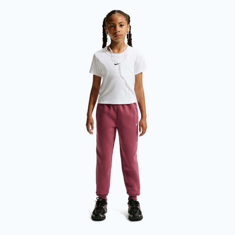 Vaikiškos kelnės Nike Sportswear Studio pink smoke/white 2