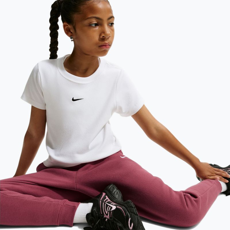 Vaikiškos kelnės Nike Sportswear Studio pink smoke/white 7