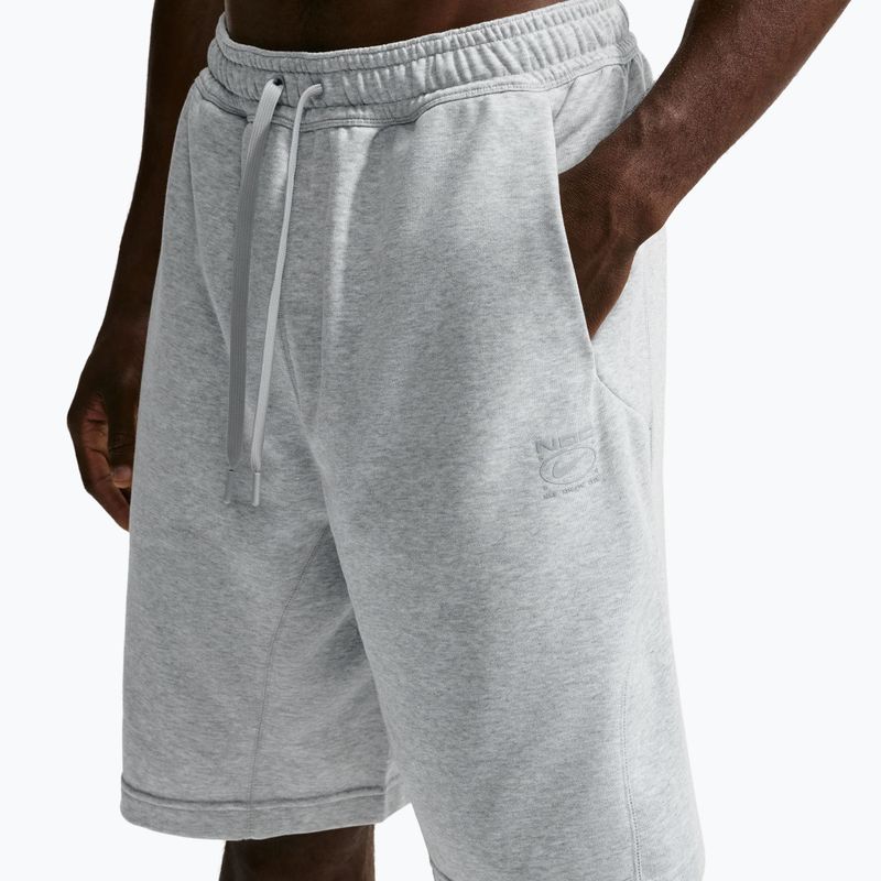 Vyriški treniruočių šortai Nike N.A.C. light smoke grey/heather/light smoke grey 3