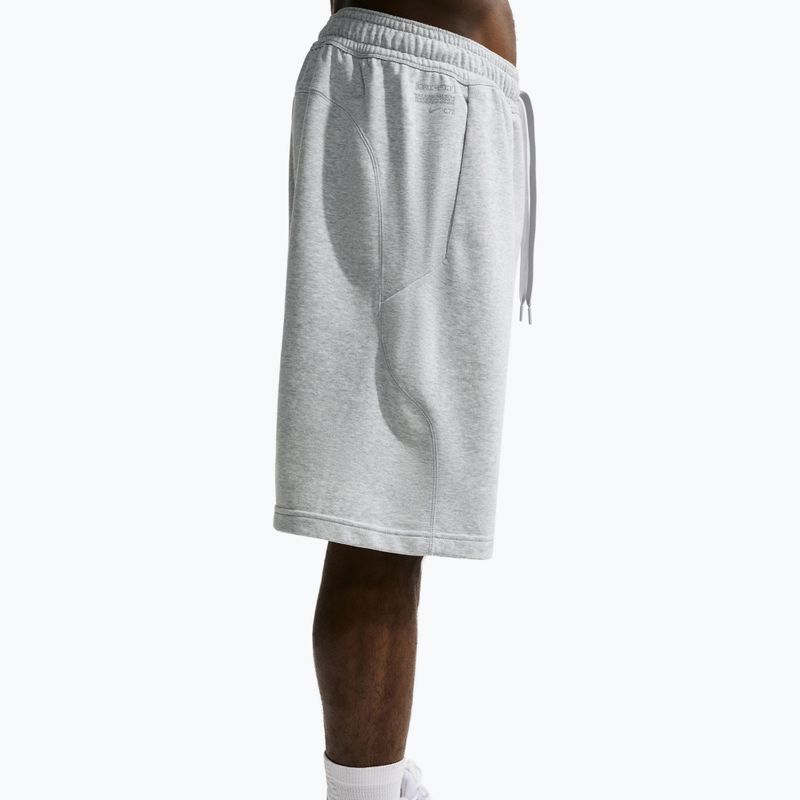 Vyriški treniruočių šortai Nike N.A.C. light smoke grey/heather/light smoke grey 4