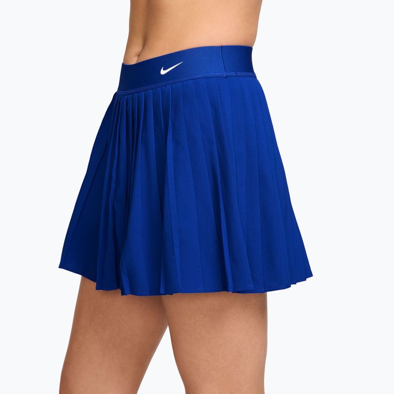 Sijonas Nike Victory Dri-Fit High-Waisted Pleated old royal/white 3