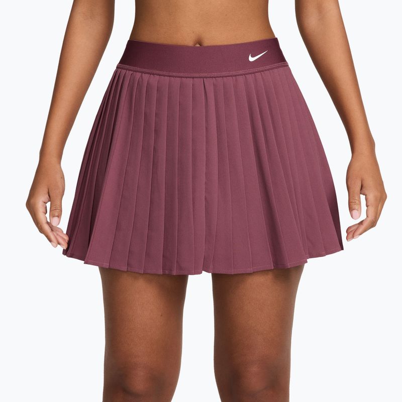 Sijonas Nike Victory Dri-Fit High-Waisted Pleated pink smoke/white