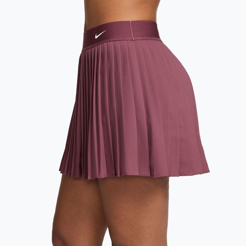 Sijonas Nike Victory Dri-Fit High-Waisted Pleated pink smoke/white 3