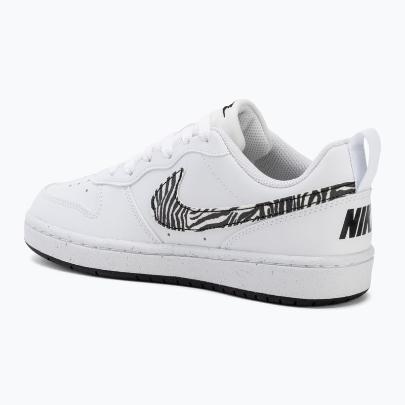 Nike Court Borough Low batai balti/juodi 3