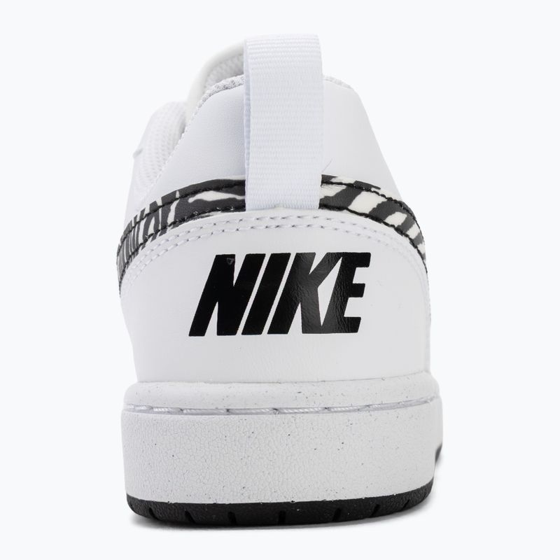 Nike Court Borough Low batai balti/juodi 6