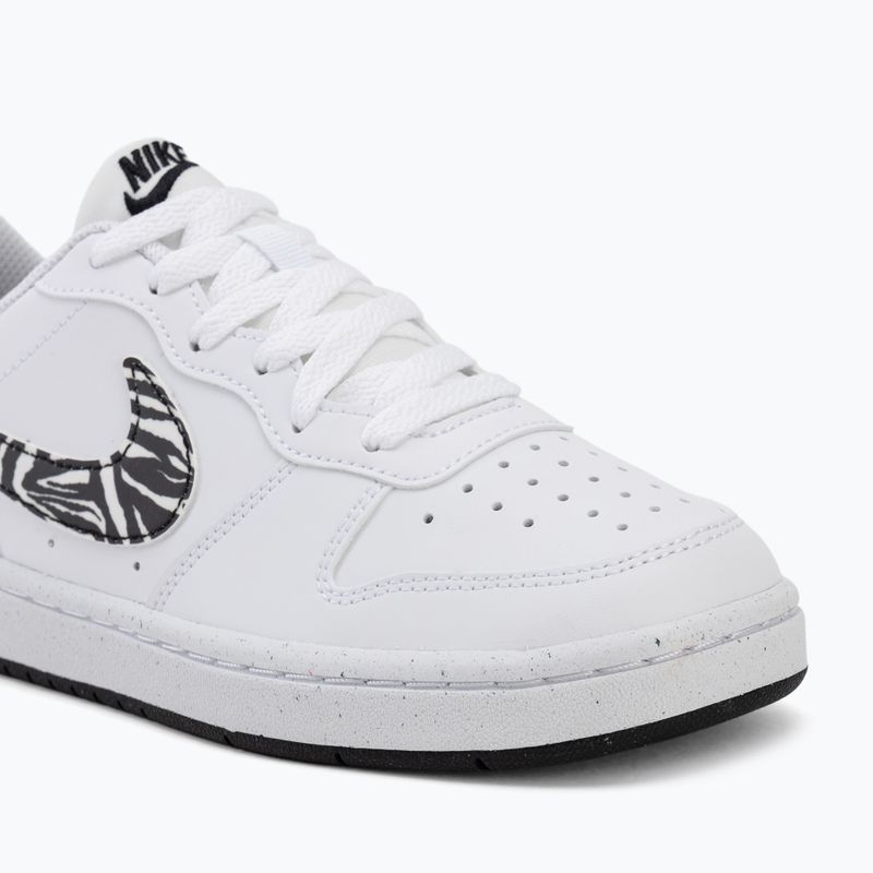 Nike Court Borough Low batai balti/juodi 7