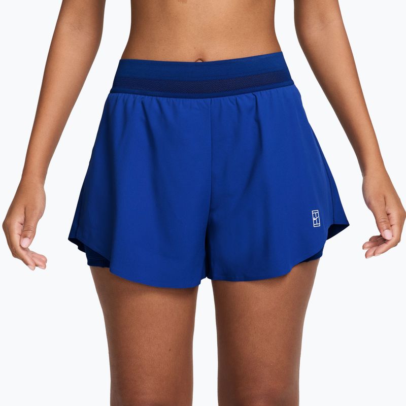 Moteriški teniso šortai Nike Court Ace Advantage old royal/white