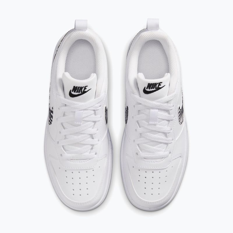Nike Court Borough Low batai balti/juodi 13