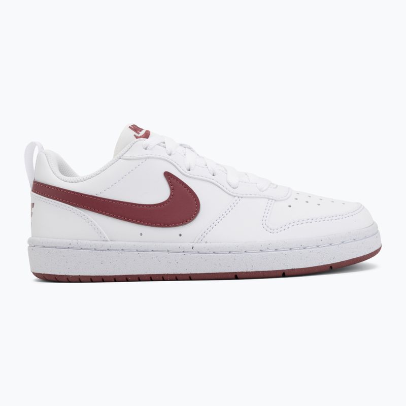 Vaikiški batai Nike Court Borough Low Recraft white/pink smoke 2