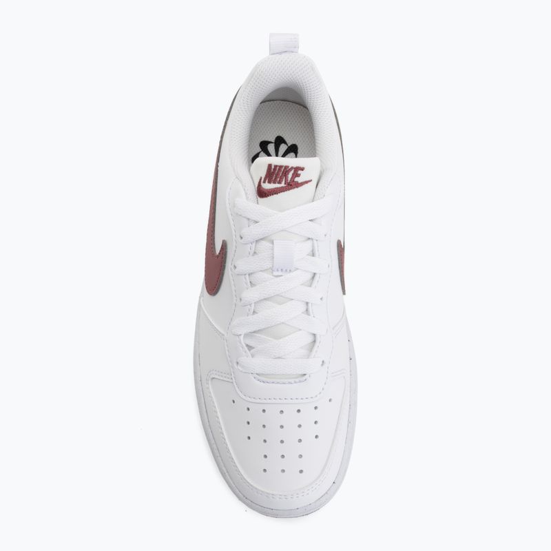 Vaikiški batai Nike Court Borough Low Recraft white/pink smoke 5