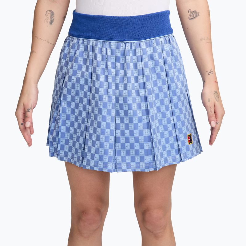 Teniso sijonas Nike Court Collection High-Waisted aluminum