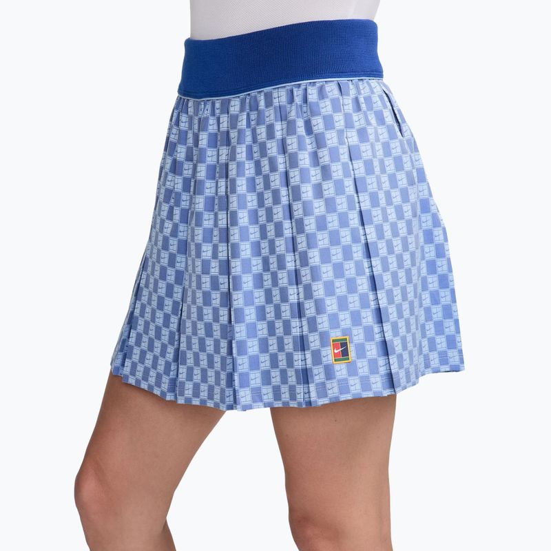 Teniso sijonas Nike Court Collection High-Waisted aluminum 3