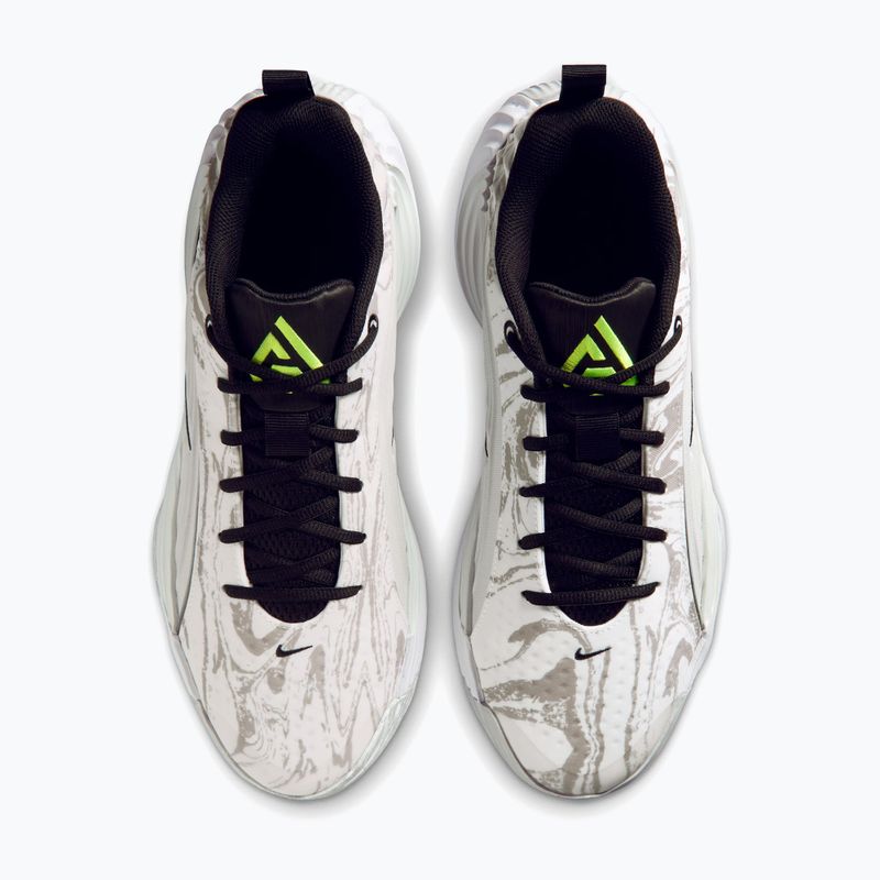 Vyriški krepšinio bateliai Nike Giannis Immortality 5 white/off white/metallic silver 4