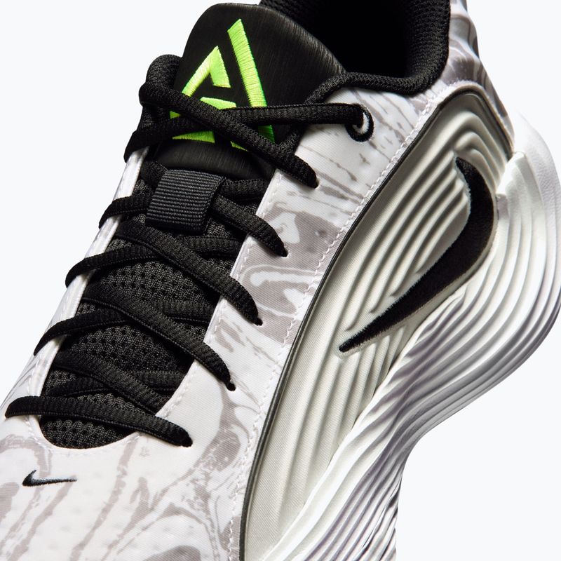 Vyriški krepšinio bateliai Nike Giannis Immortality 5 white/off white/metallic silver 5