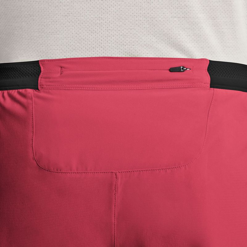 Vyriški bėgimo šortai Nike AeroSwift fusion red/black 4