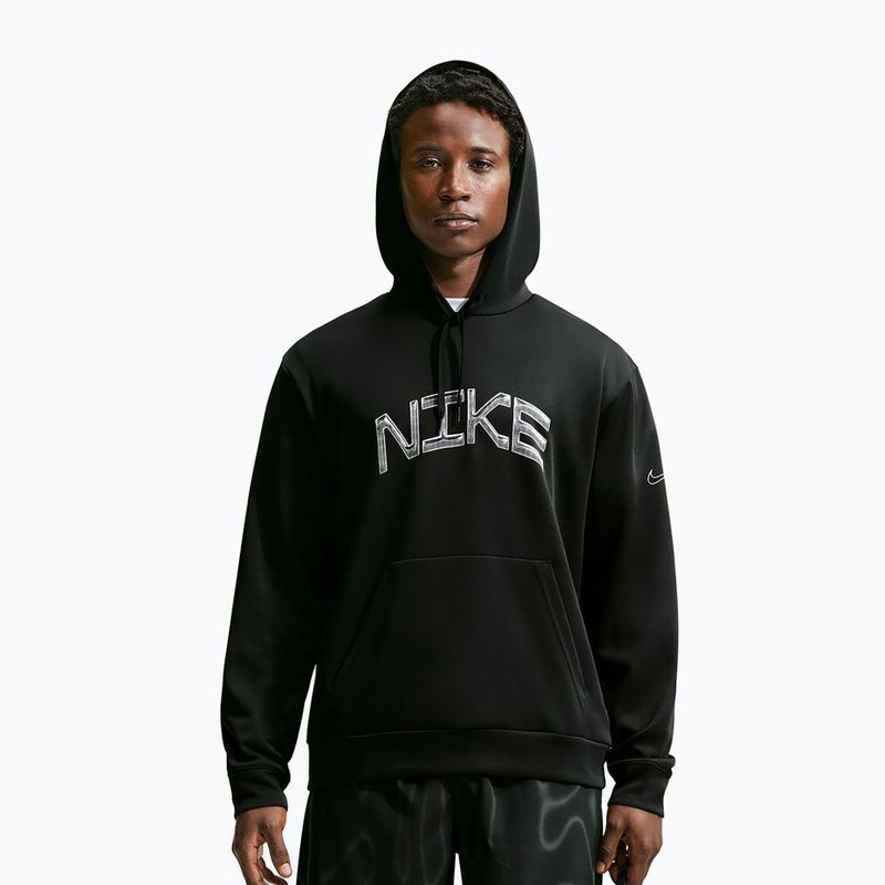Vyriškas treniruočių džemperis Nike Dri-FIT UV Pullover Hoodie black/white