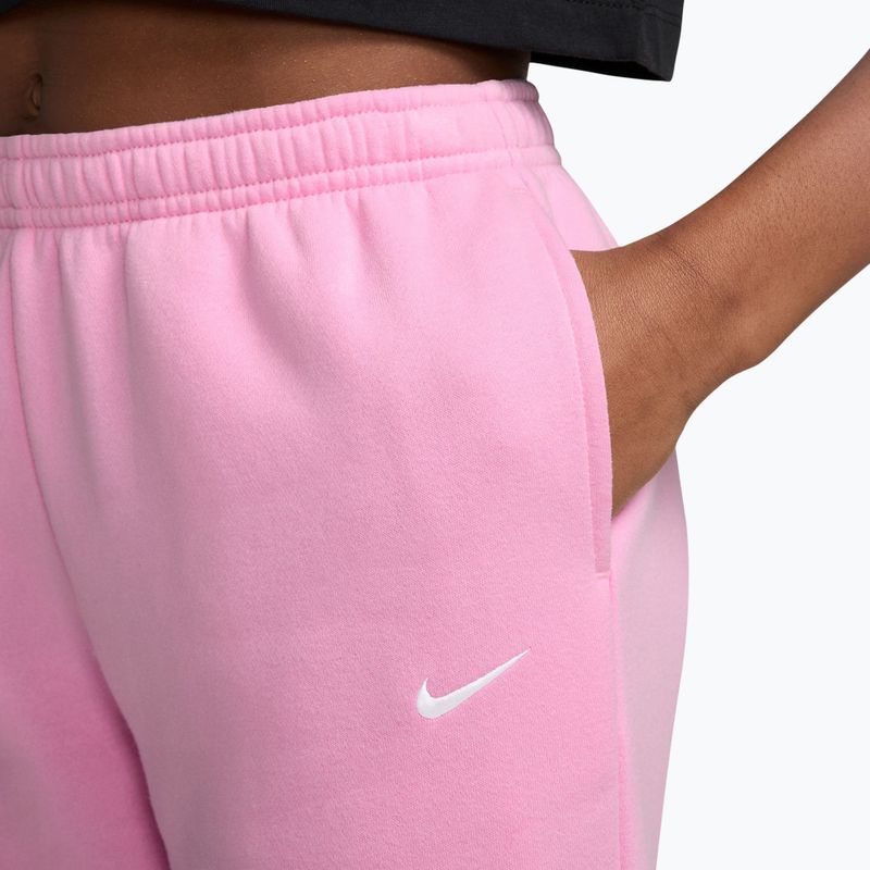 Vaikiškos kelnės Nike Sportswear Studio pink rise/white 3