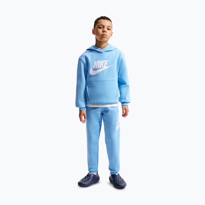 Vaikiškos kelnės Nike Club Fleece football blue/white 2