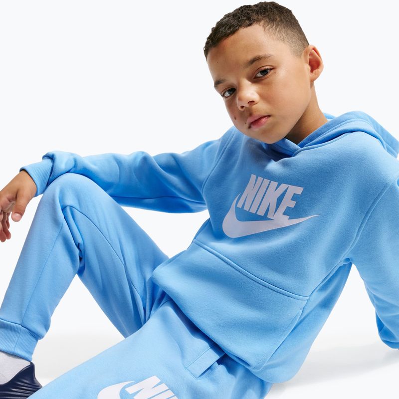 Vaikiškos kelnės Nike Club Fleece football blue/white 4