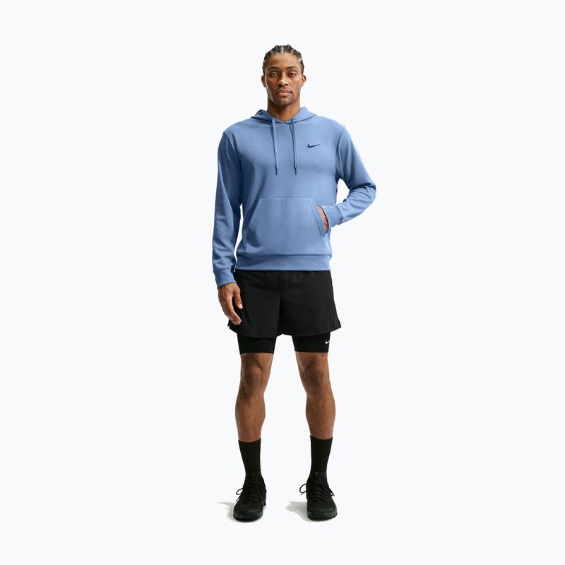 Vyriškas treniruočių džemperis Nike Flex indigo storm/indigo storm/black 7