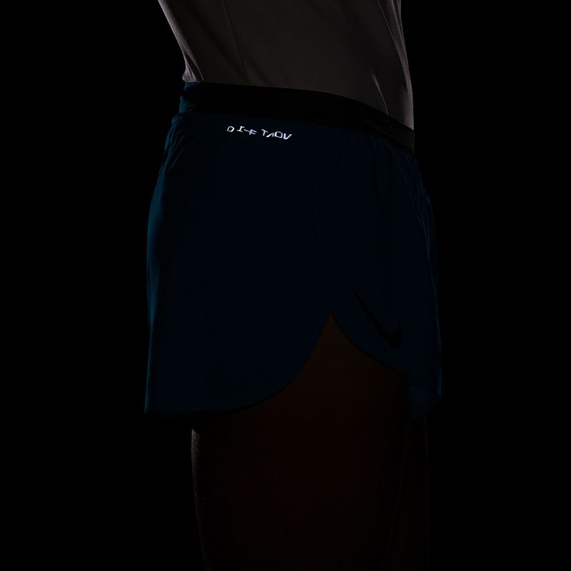 Vyriški bėgimo šortai Nike AeroSwift light current blue/black 8