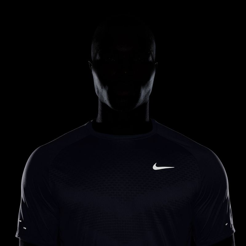 Vyriški bėgimo marškinėliai Nike Stride diffused blue 4