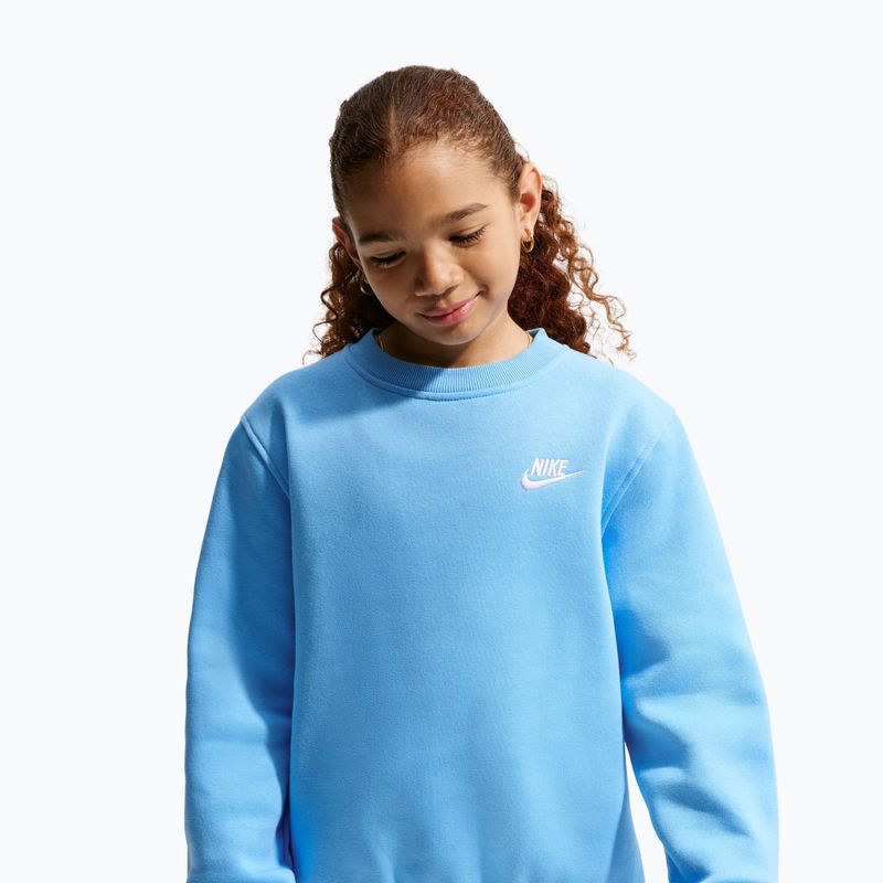 Vaikiškas džemperis Nike Sportswear Club Fleece football blue/white 3
